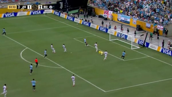 This time there is! Nunes crossed, Haaland easily broke the empty goal