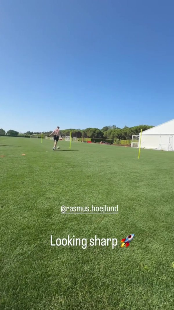 Maguire posted Hoylen training video: It looks good
