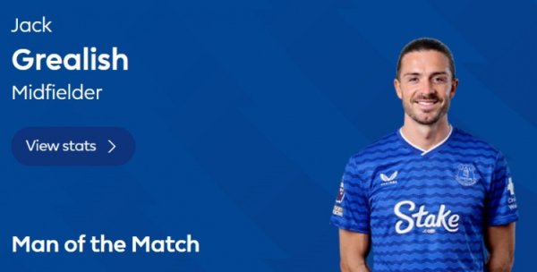 Assisted and scored double hits, Premier League official: Gallish was elected Everton 3-2 Wolves  best in the game