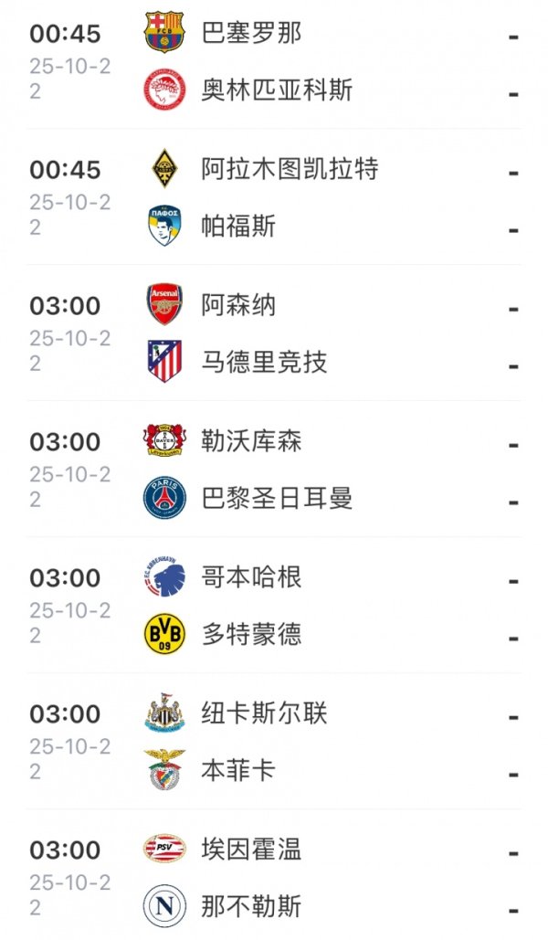 Champions League 3rd round: Arsenal vs Atletico Madrid, Real Madrid vs Juventus, Liverpool away game Frankfurt