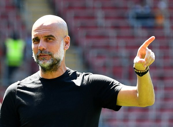 Guardiola reached the milestone of coaching Manchester City in 100 Champions League games, leading the team to win 1 championship and 1 runner-up.