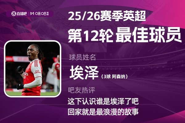 XMigu Sports | Best of the 12th round of the Premier League: Eze scored a hat-trick and took pride in North London